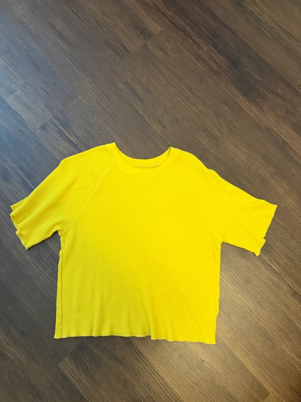 Everlane Bright Yellow Short Sleeve Tee